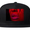 06 Lips Racing Snapback Hat Cap