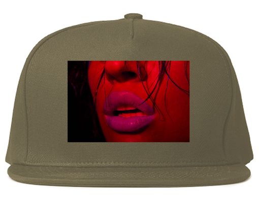 06 Lips Racing Snapback Hat Cap - Image 3