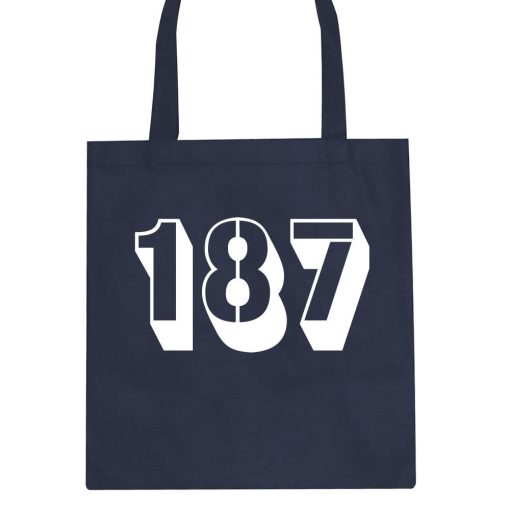 187 Homicide Police Code Tote Bag - Image 2