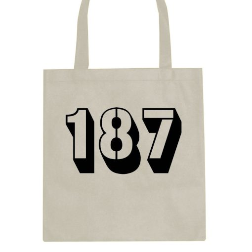 187 Homicide Police Code Tote Bag - Image 3