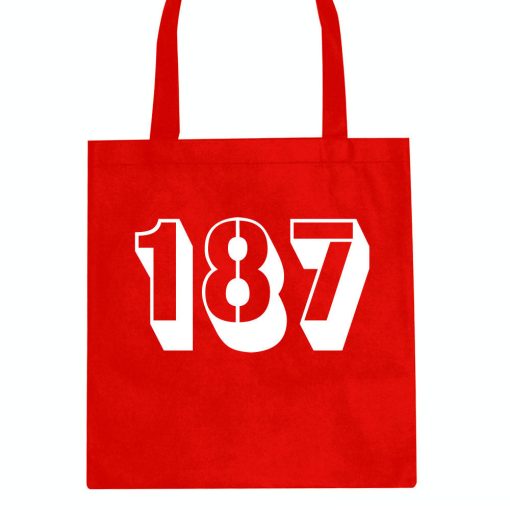 187 Homicide Police Code Tote Bag - Image 4
