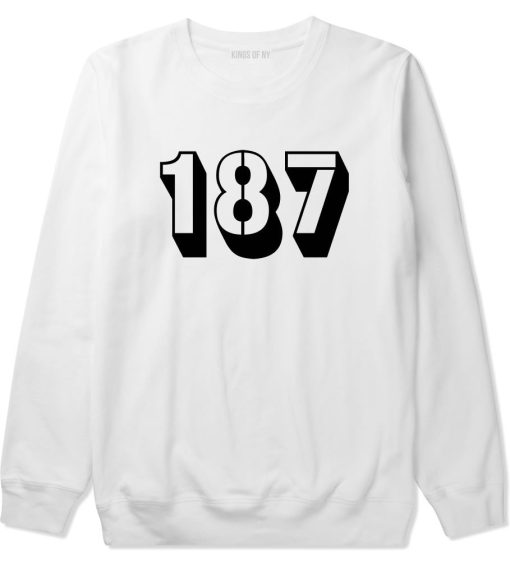 187 Homicide Police Code Crewneck Sweatshirt - Image 3