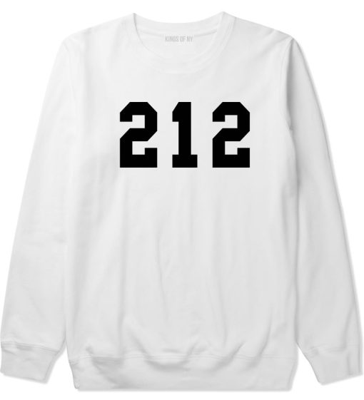 212 New York Area Code Crewneck Sweatshirt - Image 2