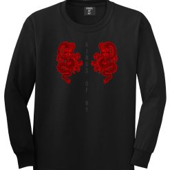2 Chinese Dragon Long Sleeve T-Shirt