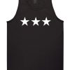 Three Stars Goth Style Tank Top
