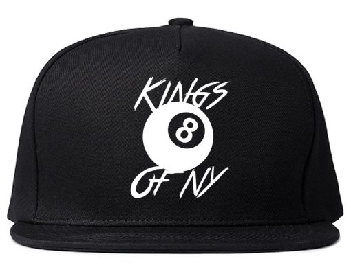 8 Ball Chest Logo Eight Snapback Hat Cap