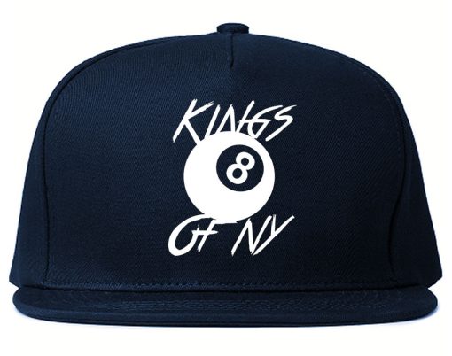 8 Ball Chest Logo Eight Snapback Hat Cap - Image 2