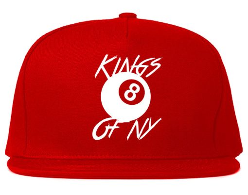 8 Ball Chest Logo Eight Snapback Hat Cap - Image 4