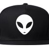 Alien Head Snapback Hat