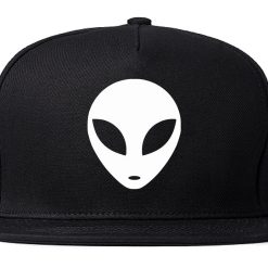 Alien Head Snapback Hat