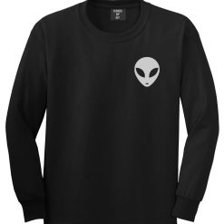 Alien Head Long Sleeve T-Shirt