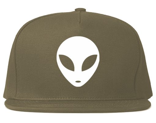 Alien Head Snapback Hat - Image 3