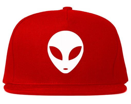 Alien Head Snapback Hat - Image 4
