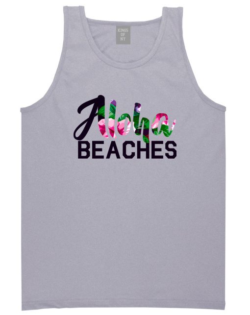 Aloha Beaches Mens Tank Top Shirt - Image 3