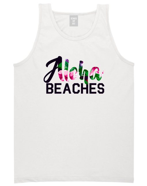 Aloha Beaches Mens Tank Top Shirt - Image 2