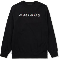 Amigos Funny Friends Spanish Mens Crewneck Sweatshirt