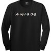 Amigos Funny Friends Spanish Mens Long Sleeve T-Shirt