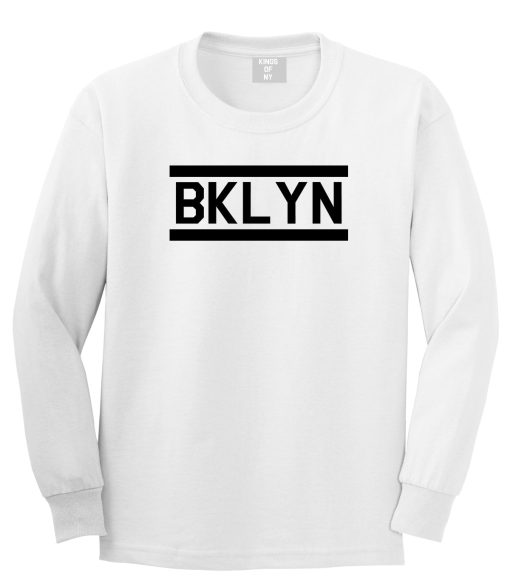 BKLYN Brooklyn Mens Long Sleeve T-Shirt - Image 2
