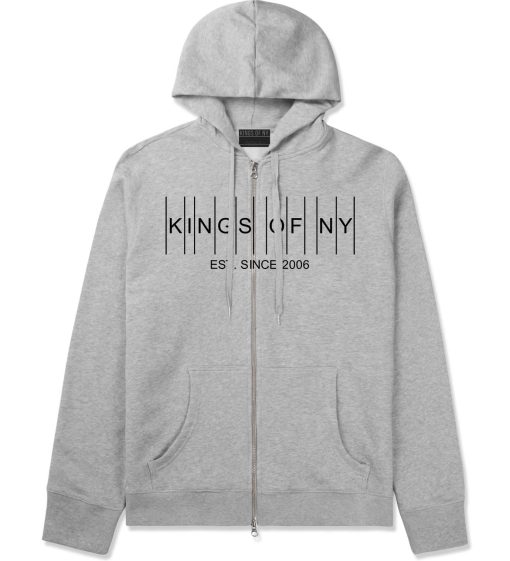 Bars Est 2006 Zip Up Hoodie Hoody - Image 2