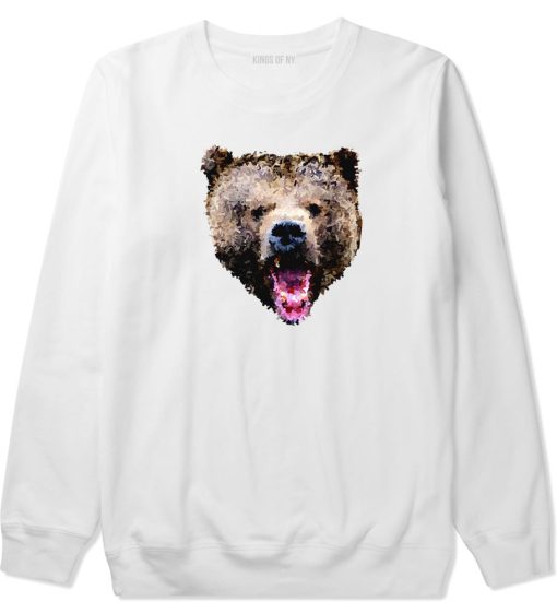 Bear Artwork Crewneck Sweatshirt - Image 2