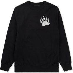 Bear Paws Chest Mens Crewneck Sweatshirt