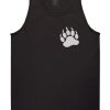Bear Paws Chest Mens Tank Top Shirt