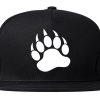 Bear Paws Chest Mens Snapback Hat