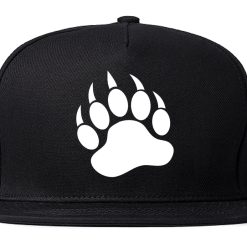 Bear Paws Chest Mens Snapback Hat