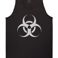 Biohazard Symbol Mens Tank Top Shirt