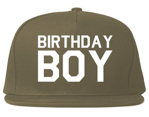 Birthday Boy Mens Snapback Hat - Image 3