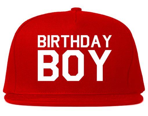 Birthday Boy Mens Snapback Hat - Image 4