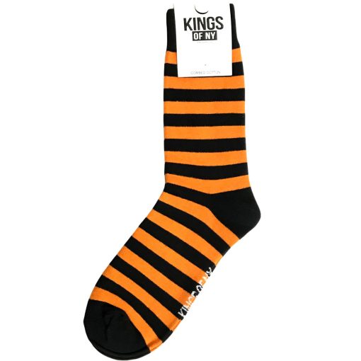 Striped Rugby Mens Crew Socks 3 Pack Set - Image 4