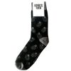 Black Hand Grenade Military Mens Socks