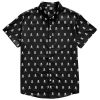 Skull And Crossbones Men’s Short Sleeve Button Down Shirt