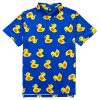 Blue Rubber Duck Men's Polo Golf Shirt