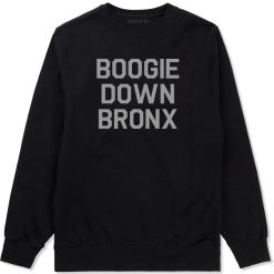 Boogie Down Bronx Mens Crewneck Sweatshirt