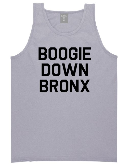 Boogie Down Bronx Mens Tank Top Shirt - Image 3