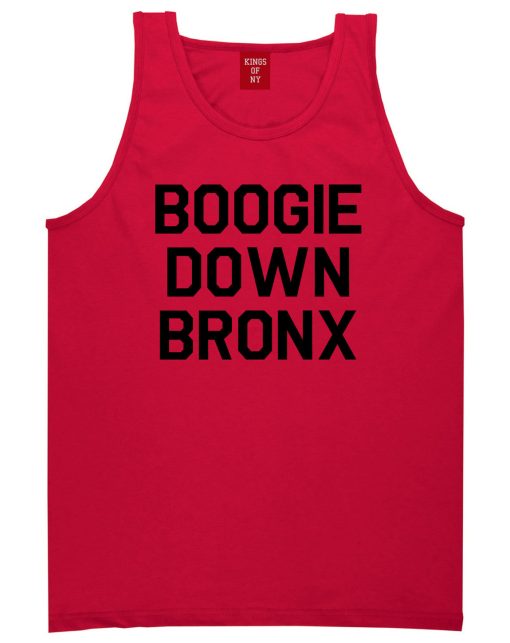 Boogie Down Bronx Mens Tank Top Shirt - Image 4