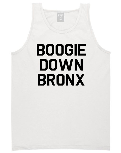 Boogie Down Bronx Mens Tank Top Shirt - Image 2