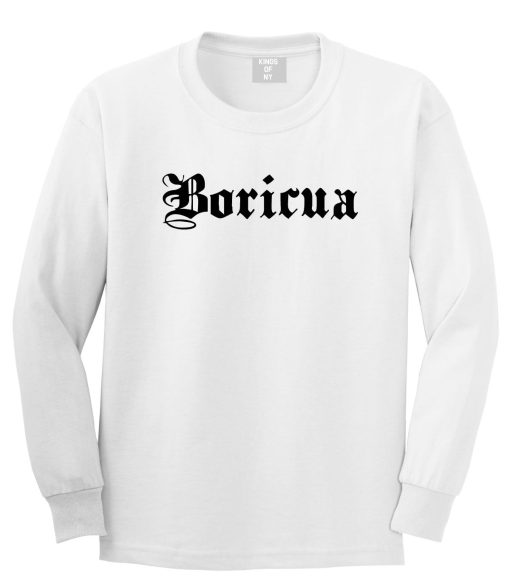 Boricua Puerto Rican Long Sleeve T-Shirt - Image 2