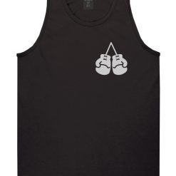 Boxing Gloves Chest Mens Tank Top Shirt