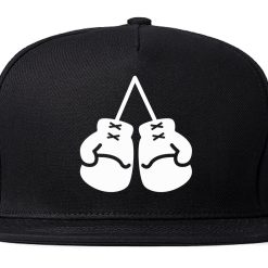 Boxing Gloves Chest Mens Snapback Hat
