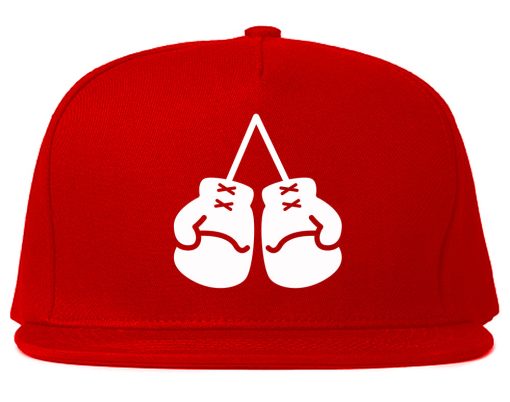 Boxing Gloves Chest Mens Snapback Hat - Image 4