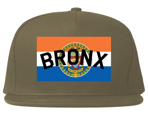 Bronx Flag Mens Snapback Hat - Image 3