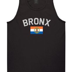 Bronx Flag Mens Tank Top Shirt