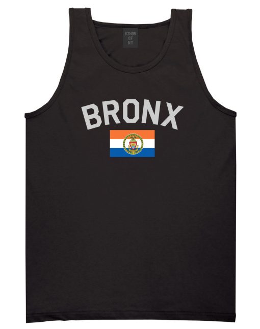 Bronx Flag Mens Tank Top Shirt
