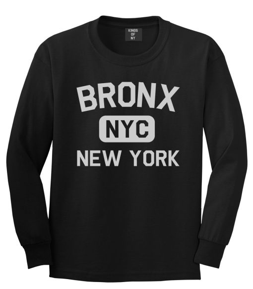 Bronx Gym NYC New York Mens Long Sleeve T-Shirt