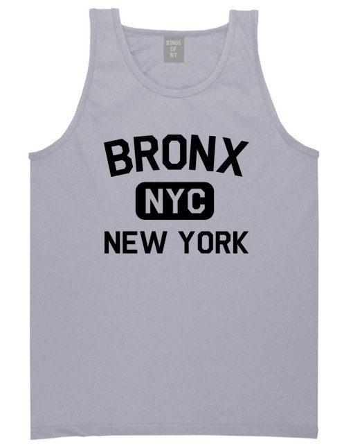 Bronx Gym NYC New York Mens Tank Top T-Shirt - Image 3