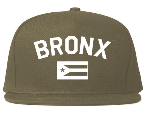Bronx Puerto Rico Flag Mens Snapback Hat - Image 3