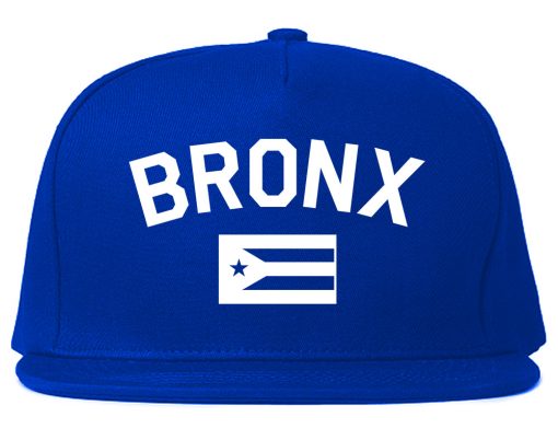 Bronx Puerto Rico Flag Mens Snapback Hat - Image 5